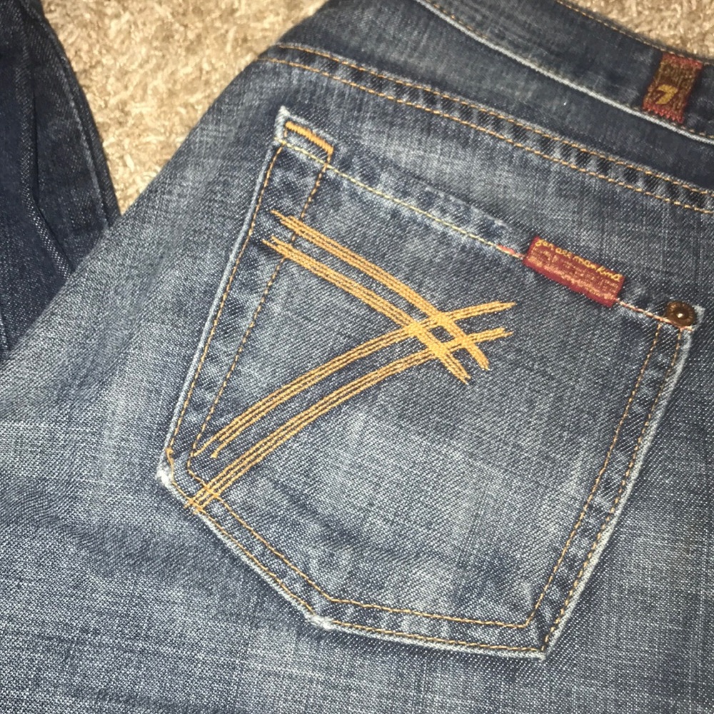 7 for all Mankind dojo flare jeans